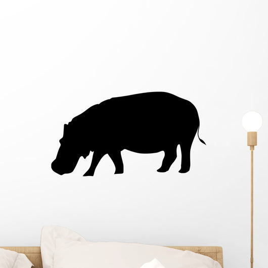 Silhouette Hippopotamus