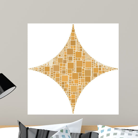 Astroid. Hypocycloid with four cusps Wall Decal