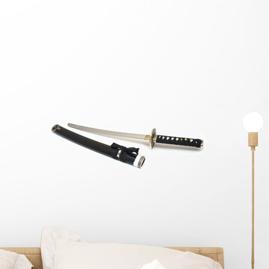 katana and Sheath Wall Decal