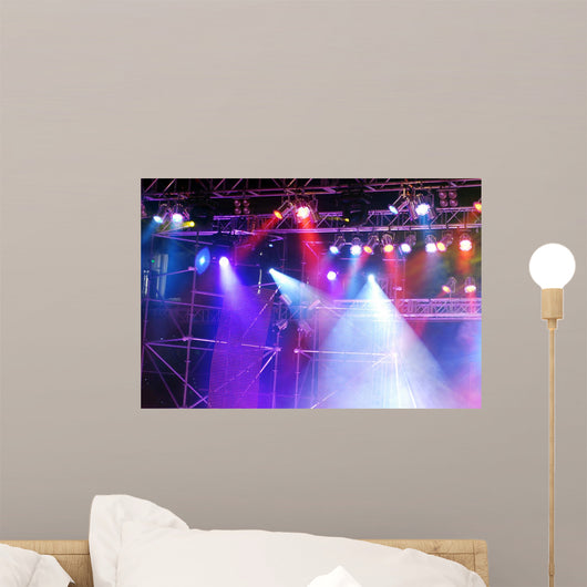Stage Lights Wall Mural