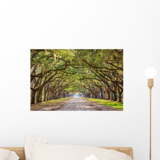Savannah Georgia Usa Historic Wall Decal