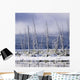 Fresh Snowfall And Bare Trees On The Vermillion Lakes Wall Mural