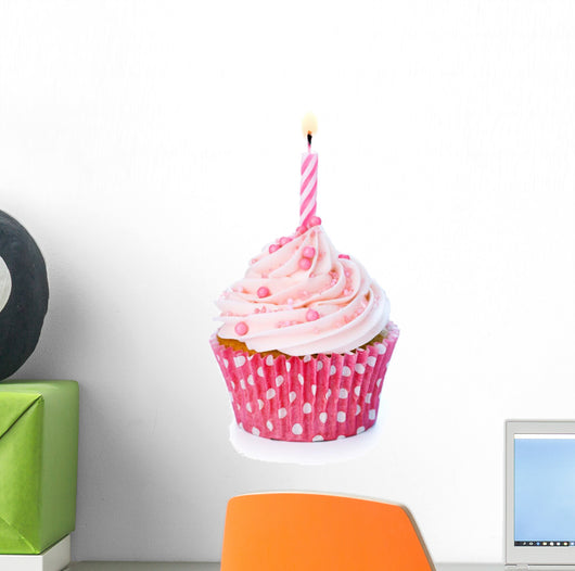 Birthday Cupcake Wall Decal
