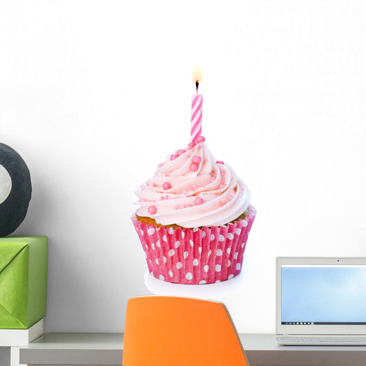 Birthday Cupcake Wall Decal