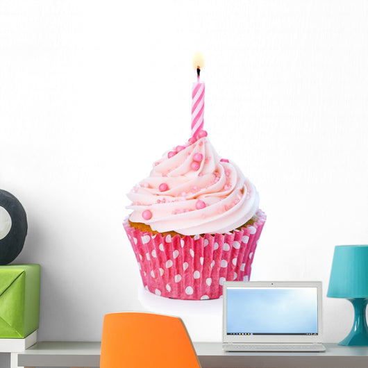 Birthday Cupcake Wall Decal