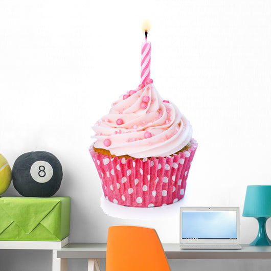 Birthday Cupcake Wall Decal