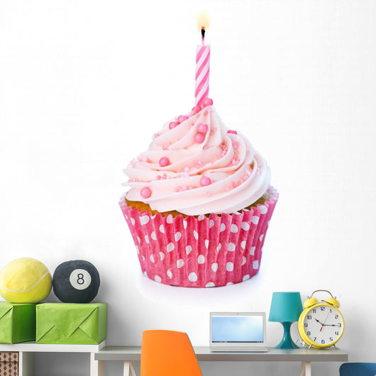 Birthday Cupcake Wall Decal