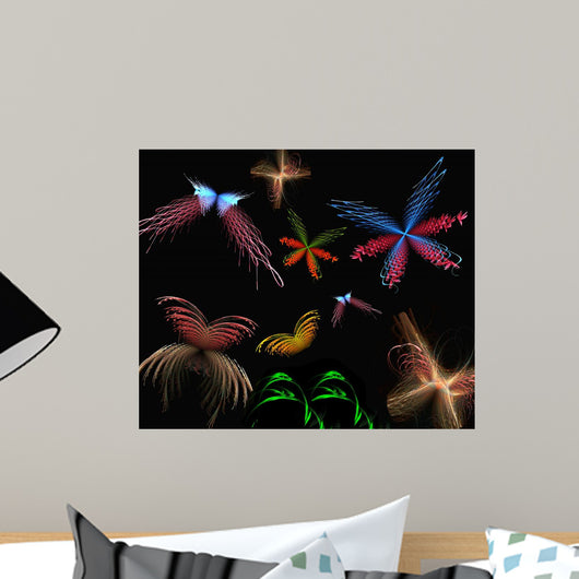 Butterflies Galore Wall Mural