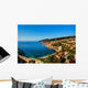 villefranche sur mer on the french riviera france  cote d'azur Wall Mural