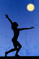 Gymnastic Silhouette Wall Mural