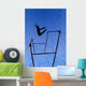 Gymnastic Silhouette Wall Mural