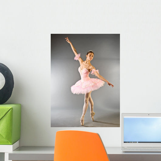 Ballerinas Toe Dance Wall Decal