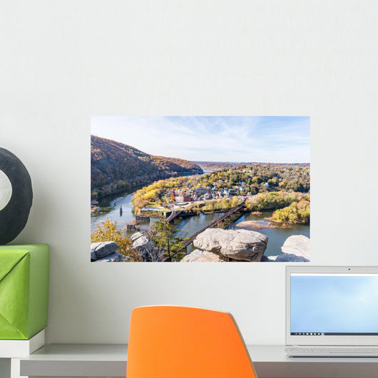 Harper's Ferry Overlook Closeup Wall Decal
