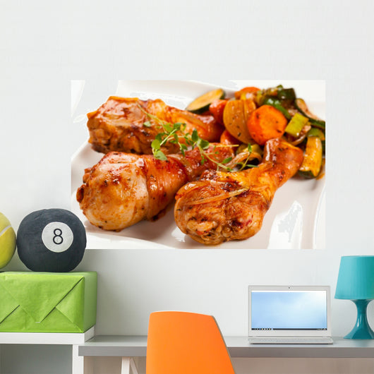 Roasted Chicken Drumsticks and