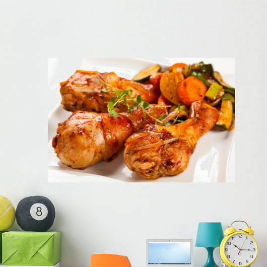 Roasted Chicken Drumsticks and