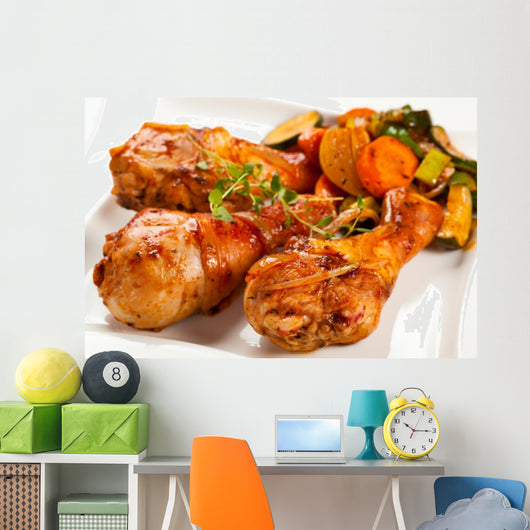 Roasted Chicken Drumsticks and