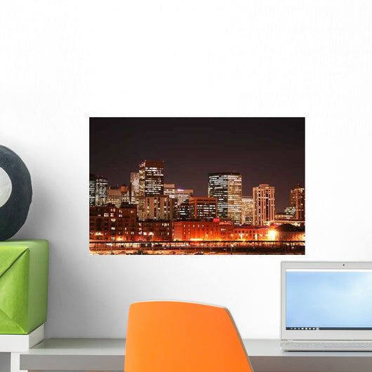 Denver Colorado Night Wall Decal