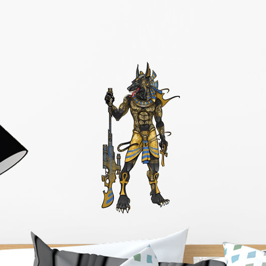 Egyptian God Anubis Wall Decal