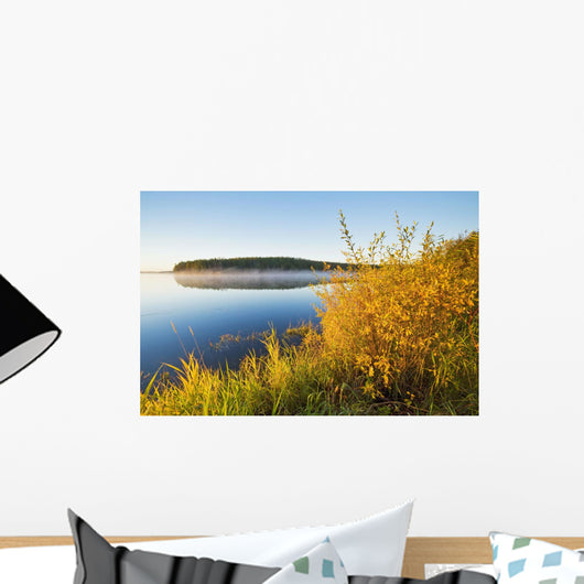 Smallfish Lake In Porcupine Hills Wall Mural