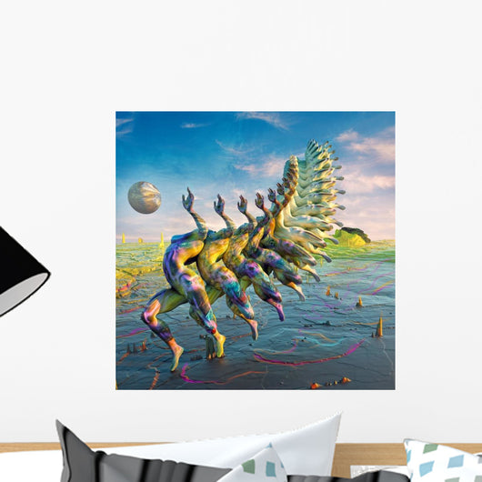 Abstract Theros Surreal Wall Decal