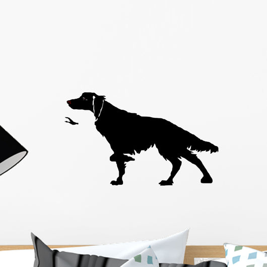 Hunting Dog Rack Duck Wall Mural