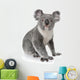 Side View of Young Koala Wall Decal