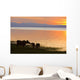 Cow And Two Calf Moose Feeding Wall Mural