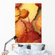 Closeup Of Dwarf Birch Leaves Autumn Wall Mural