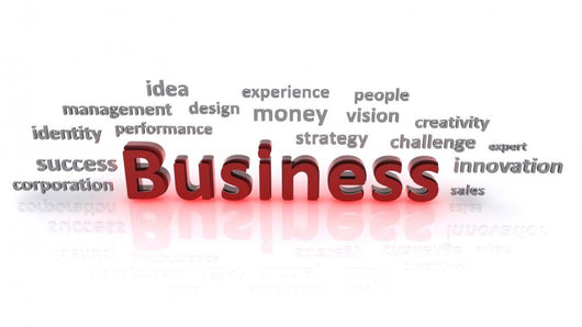 Business Words Wall Decal