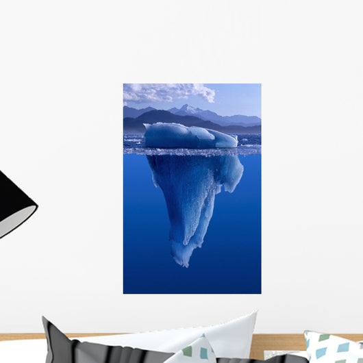 Tip Of The Iceberg Digital Composite Wall Mural