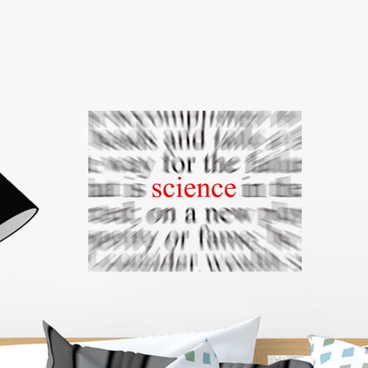 science Wall Mural
