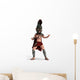 Spartan Warrior Cartoon Wall Decal