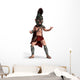 Spartan Warrior Cartoon Wall Decal