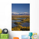 Aerial View Of The Lakes And Birch Forests At Point Mackenzie Wall Mural
