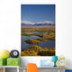 Aerial View Of The Lakes And Birch Forests At Point Mackenzie Wall Mural
