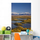Aerial View Of The Lakes And Birch Forests At Point Mackenzie Wall Mural