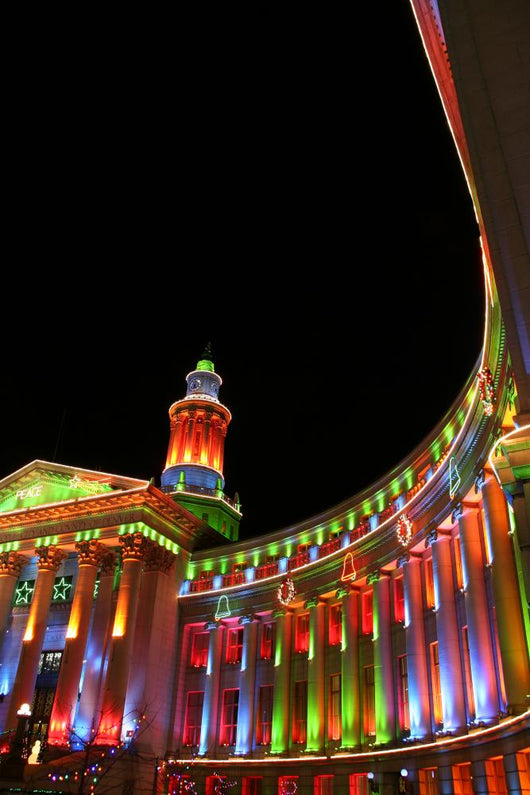 Holiday Lights Wall Decal