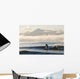 Man Surfing In Moring Wall Mural