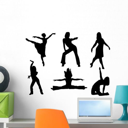 Dancers Wall Mural