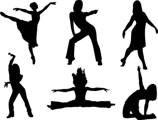 Dancers Wall Mural