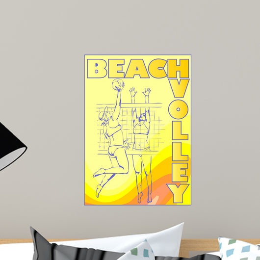 Beach Volleyball Poster