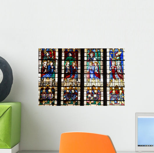 Stained Glasses Detail from