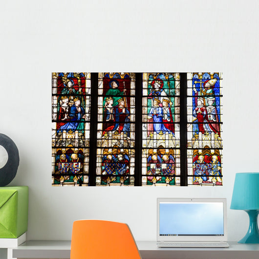 Stained Glasses Detail from