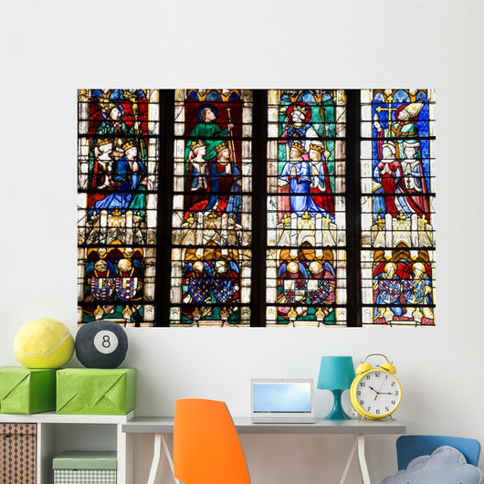 Stained Glasses Detail from