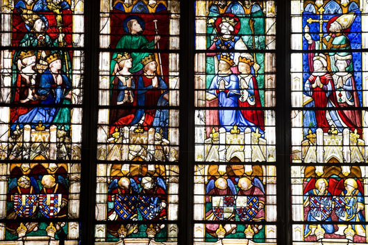 Stained Glasses Detail from