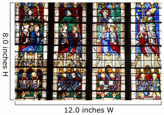 Stained Glasses Detail from