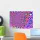 retro sixties or seventies background Wall Mural