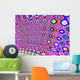 retro sixties or seventies background Wall Mural
