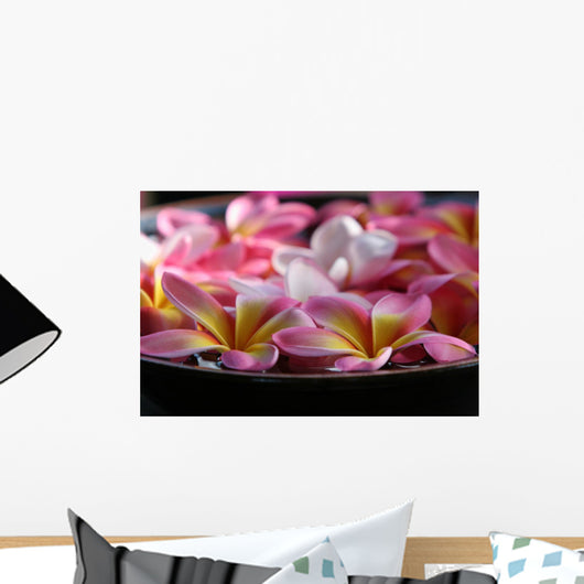 Bowl Plumeria Flowers