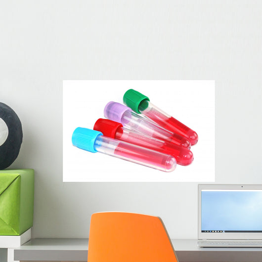 Blood Tubes 8 Wall Mural